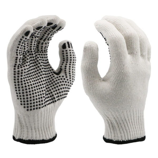 Rilong Cotton PVC Dotted Gloves 7/10 Gauge Single Sided