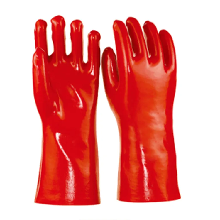 Rilong Best Oil Resistant Gloves – PVC Sandy Industrial Protection