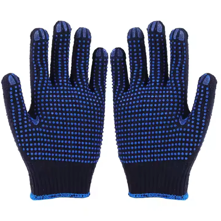 Luvas de Trabalho com Pontos de PVC Premium Rilong – Proteção de Pegada em Dupla Face