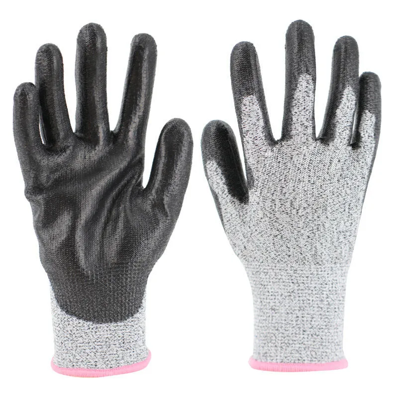 Rilong High-Performance PU Coated Gloves for Mechanics and Industrial Use