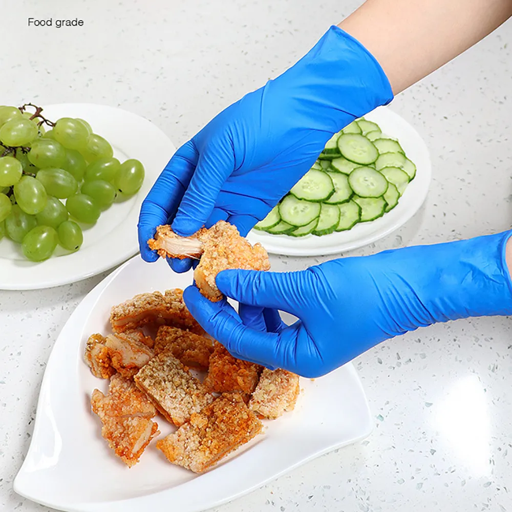 I Guanti in Nitrile Rilong sono Sicuri per Uso Alimentare in Cucina?