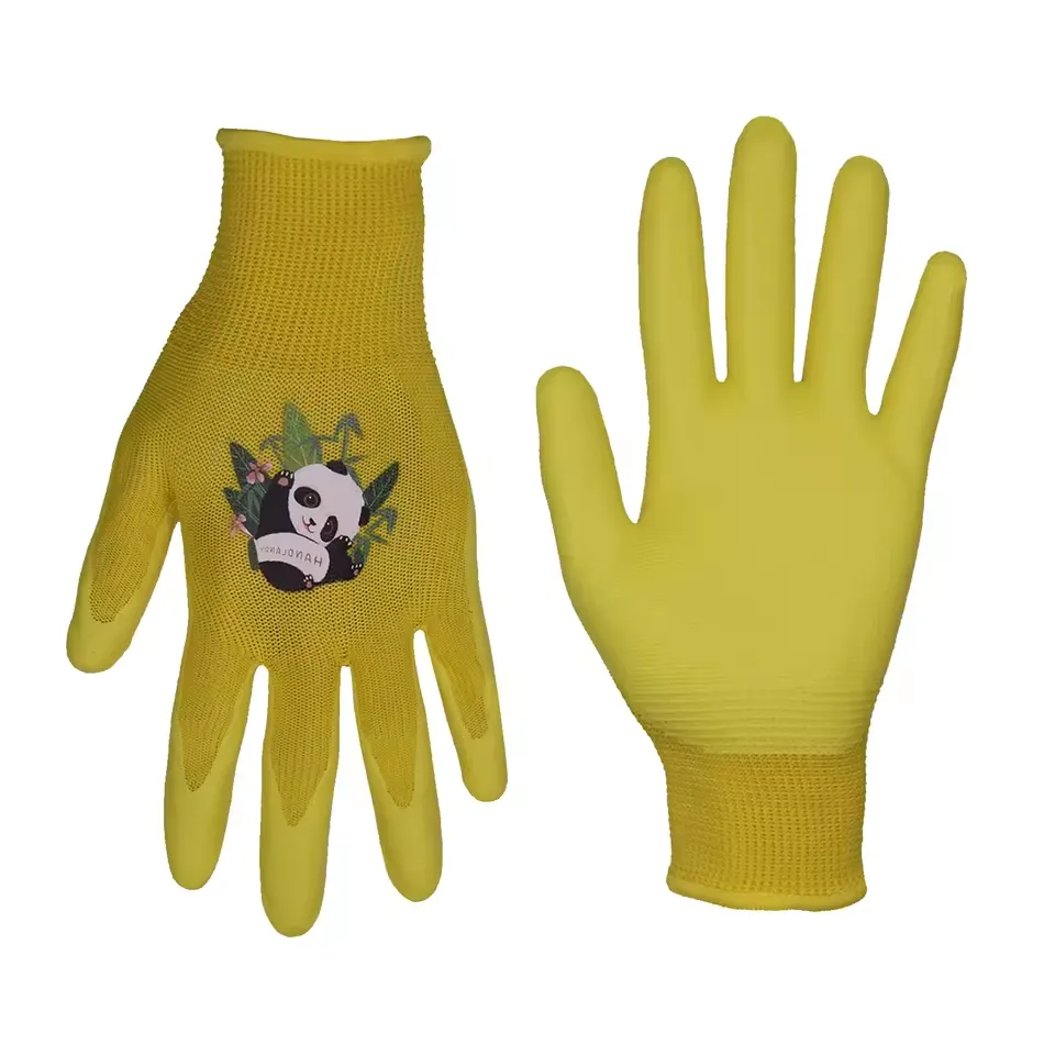 Rilong Children’s Seamless Knit Protective Gardening Gloves
