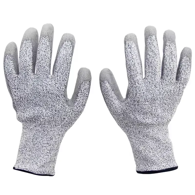 Rilong High-Performance Anti-Cut Mechanic Work Gloves with PU Coating